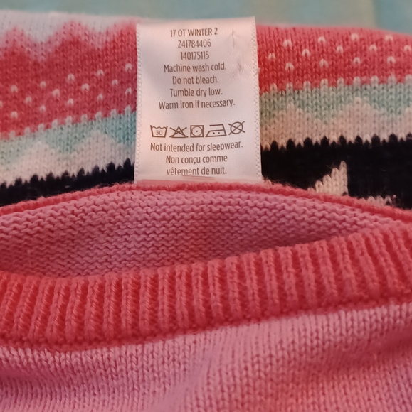 Gymboree Sweater Dress w/ Bow size 6-12 Months - Picture 4 of 7